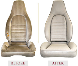 Car Seat - before and After